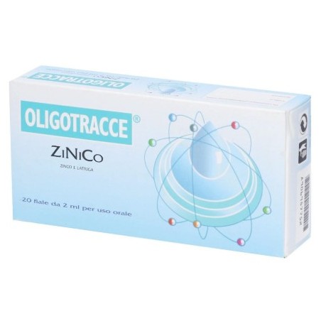 Lizofarm Oligotracce Zinco 20 Fiale per il benessere del sistema immunitario e della pelle Lizofarm Oligotracce Zinco 20 Fiale per il benessere del sistema immunitario e della pelle