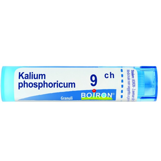 Boiron Kalium Phosphoricum 9CH granuli omeopatici per il benessere naturale 4g Boiron Kalium Phosphoricum 9CH granuli omeopatici per il benessere naturale 4g