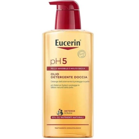 Eucerin Ph5 Olio Detergente Doccia per pelle sensibile e delicata 400ml