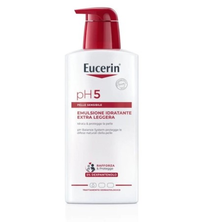 Eucerin Ph5 Emulsione Corpo Idratante per pelle sensibile e delicata 400ml Eucerin Ph5 Emulsione Corpo Idratante per pelle sensibile e delicata 400ml