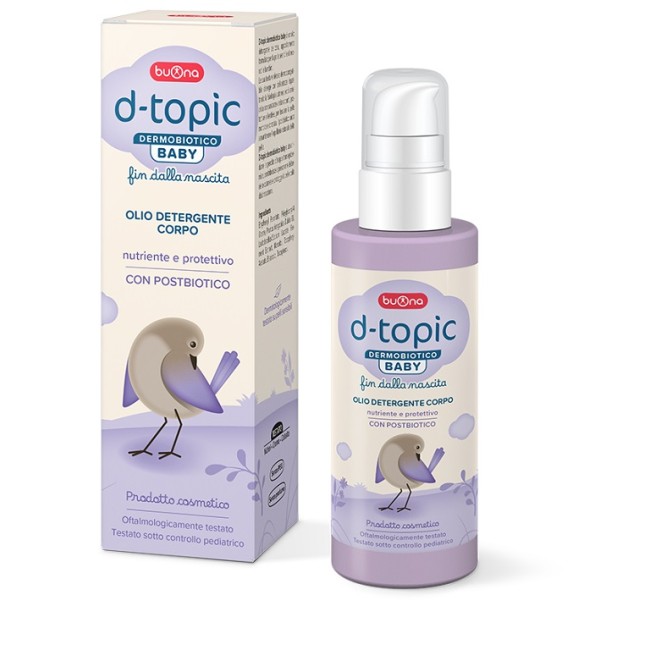 Buona D Topic Dermobiotico Baby Olio Detergente Baby Corpo 150 Ml
