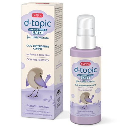 Buona D Topic Dermobiotico Baby Olio Detergente Baby Corpo 150 Ml