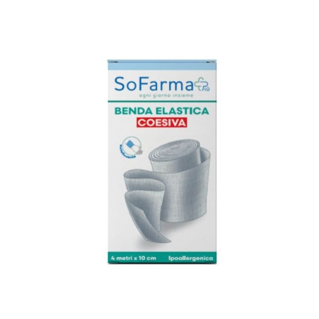 Benda Coesiva M 4x10 Cm Sofarmapiu' Benda Coesiva M 4x10 Cm Sofarmapiu'