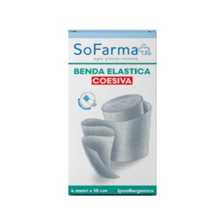 Benda Coesiva M 4x10 Cm Sofarmapiu' Benda Coesiva M 4x10 Cm Sofarmapiu'