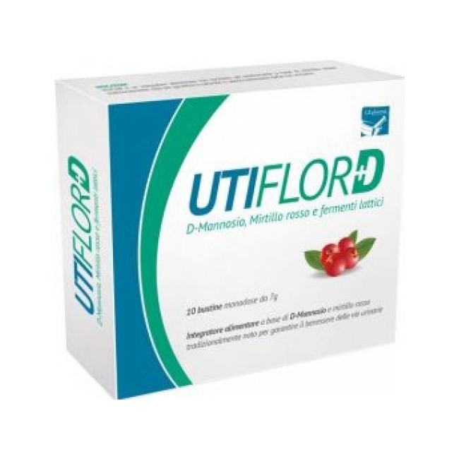 10 Bustine Da 6,5 G Con Edulcorante Senza Lattosio Non Contiene Glutine di  Utiflor D Forte
