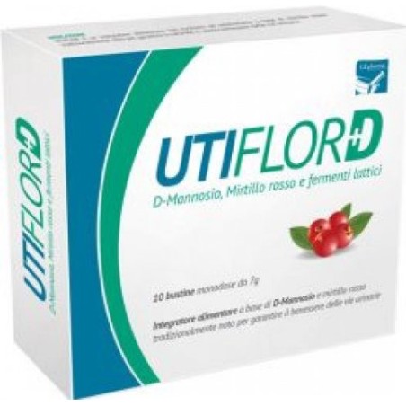 10 Bustine Da 6,5 G Con Edulcorante Senza Lattosio Non Contiene Glutine di  Utiflor D Forte