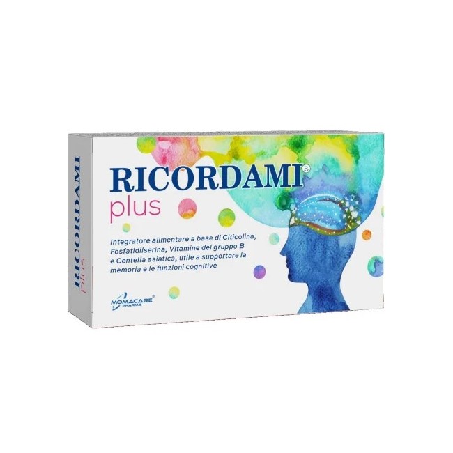 Momacare Pharma Ricordami Plus 20 Stick Pack Da 10 Ml Amarena Con Zucchero E Edulcorante Senza Glutine Naturalmente Privo Di Lat