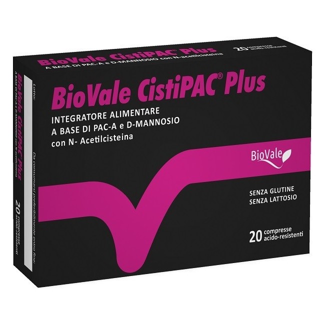 Biovale Cistipac Plus 20 Compresse Acido Resistenti 1,2 G
