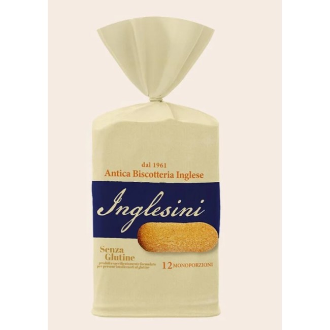 Savoiardi Gaia Inglese monoporzione 20g ideali per colazione e dolci al cucchiaio