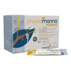 Physiomanna Fibra 14 stick pack per il benessere intestinale con edulcorante naturale