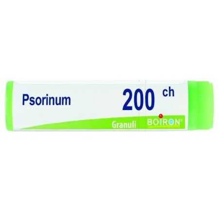 Boiron Psorinum 200 CH Globuli rimedio omeopatico per il benessere naturale Boiron Psorinum 200 CH Globuli rimedio omeopatico per il benessere naturale