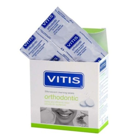 Vitis Orthodontic Tablets per igiene orale con apparecchio ortodontico 32 compresse Vitis Orthodontic Tablets per igiene orale con apparecchio ortodontico 32 compresse