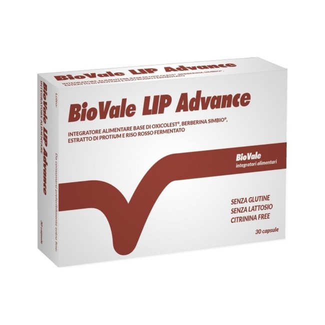 Biovale Lip Advance 30 Capsule Senza Glutine Senza Lattosio