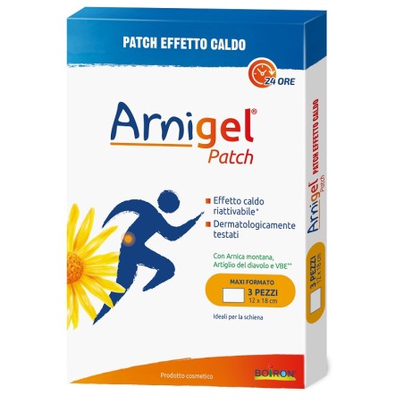 Arnigel Patch Schiena Boiron 12x18cm per sollievo mirato e comfort muscolare Arnigel Patch Schiena Boiron 12x18cm per sollievo mirato e comfort muscolare