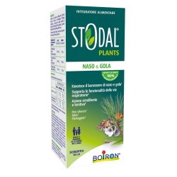 Sciroppo Boiron Stodal per naso e gola senza glutine e lattosio 150ml naturale