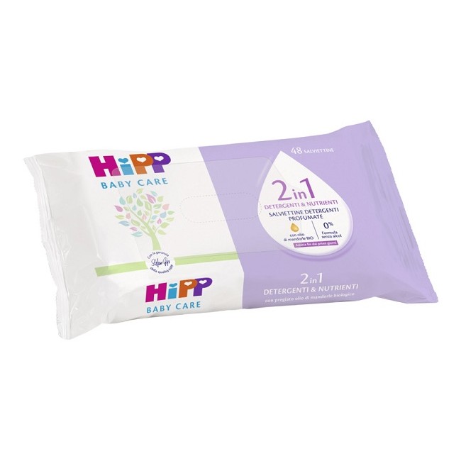 Hipp Salviettine 2 In 1 Detergenti&nutrienti 48 Pezzi