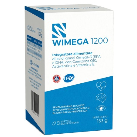 Pharmawin Wimega 1200 90 Softgel Acido Resistenti