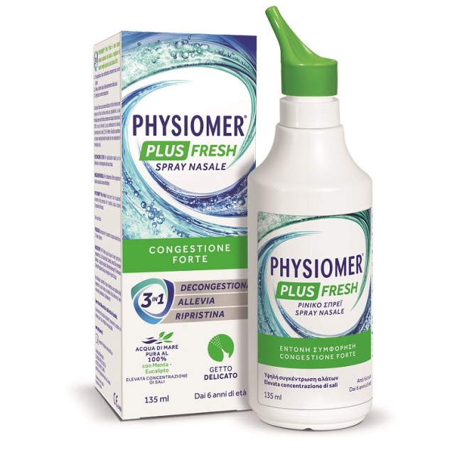 Perrigo Spray Nasale Physiomer Plus Fresh 135 Ml