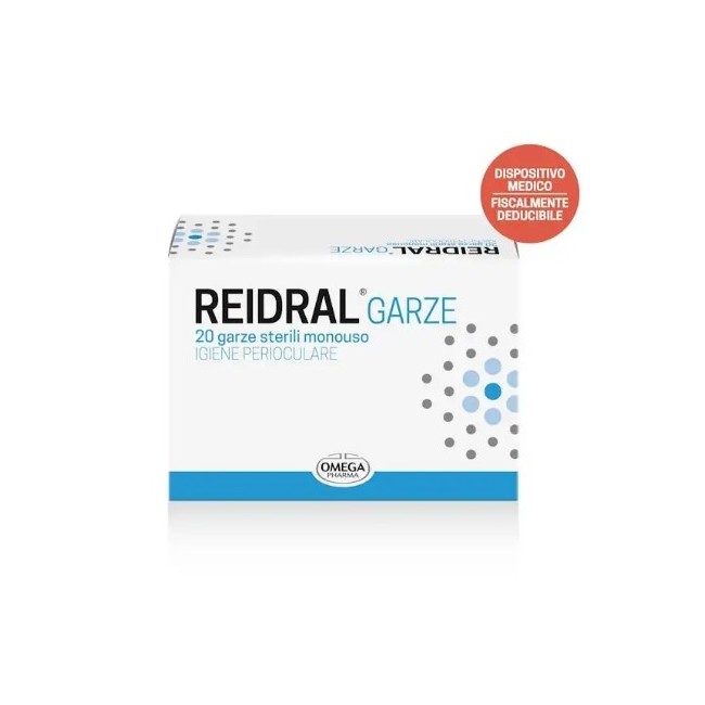 Omega Pharma Reidral 20 Garze Sterili Con Enzima