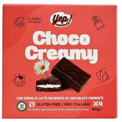 Rarifarm Yep Merenda Choco Cream snack al cioccolato 4 pezzi da 45g per bambini