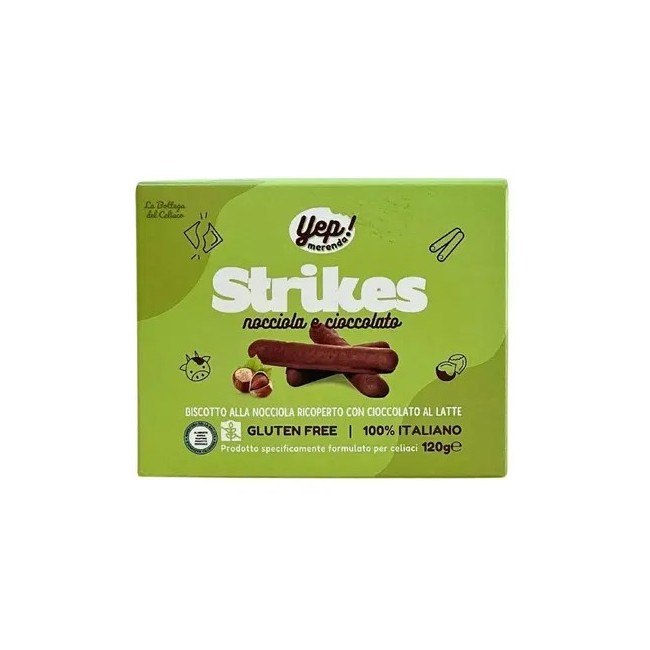 Rarifarm Yep Merenda Strikes Nocciola snack goloso da 120g