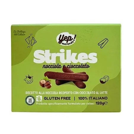 Rarifarm Yep Merenda Strikes Nocciola snack goloso da 120g
