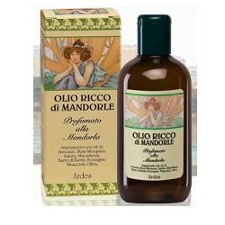 Olio Ricco Mandorle Ardes 250ml profumo intenso per corpo morbido e nutrito