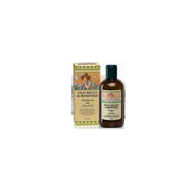Olio Ricco Mandorle Ardes 250ml profumo intenso per corpo morbido e nutrito