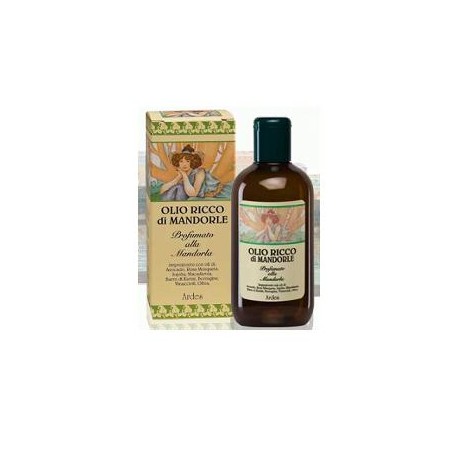 Olio Ricco Mandorle Ardes 250ml profumo intenso per corpo morbido e nutrito
