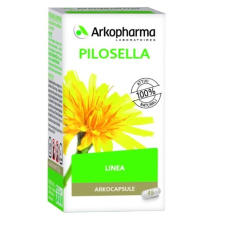 Arkofarm Arko Capsule Pilosella 45 Capsule - Integratore drenante e diuretico naturale Arkofarm Arko Capsule Pilosella 45 Capsule - Integratore drenante e diuretico naturale