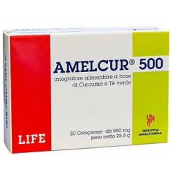 Amelcur 500 integratore alimentare 30 compresse per il benessere quotidiano