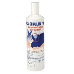 Confezione da 300ml di Spray Auricolare per Conigli Aca Cerulen R da Teknofarma