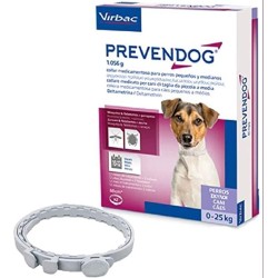 Vetpharma Prevendog Collare Medicato Antipulci per Cani oltre 25 Kg - Confezione da 2 Collari