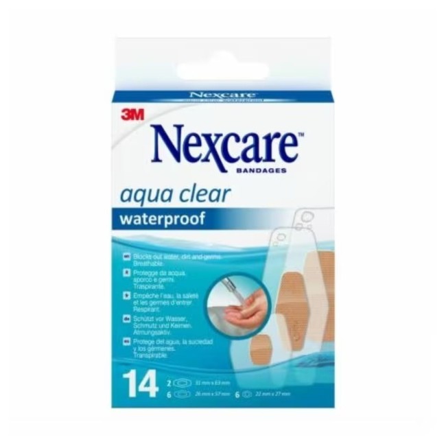 3m Cerotto Nexcare Aqua 14 Pezzi