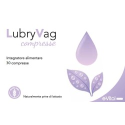 Lubryvag integratore per benessere intimo femminile 30 compresse senza glutine e lattosio