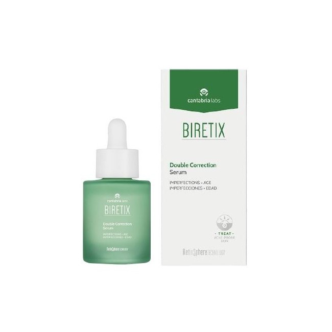 Biretix Double Correction Serum 30 Ml per pelle impura e imperfezioni cutanee visibili Biretix Double Correction Serum 30 Ml per pelle impura e imperfezioni cutanee visibili