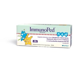 Immunoped flaconcini monodose per il benessere delle difese immunitarie dei bambini senza glutine