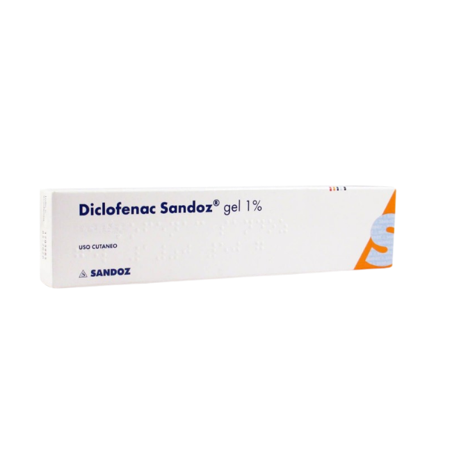 Gel a base di Diclofenac Sodico 100 mg 1% Diclofenac Sandoz Medicinale Equivalente Gel a base di Diclofenac Sodico 100 mg 1% Diclofenac Sandoz Medicinale Equivalente
