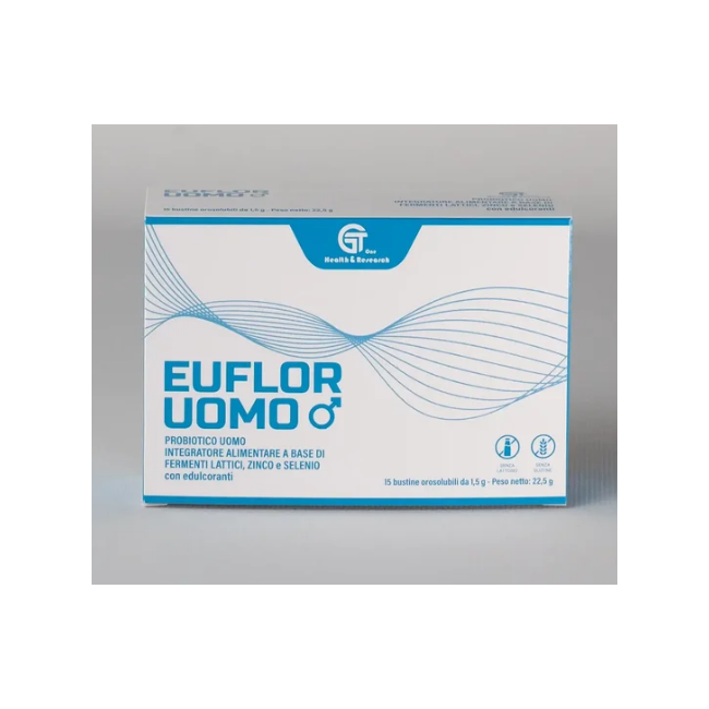 Euflor Uomo 15 Bustine Gt One Health & Research