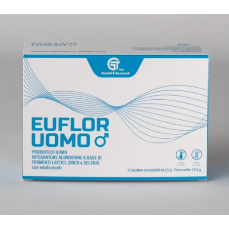 Euflor Uomo 15 Bustine Gt One Health & Research