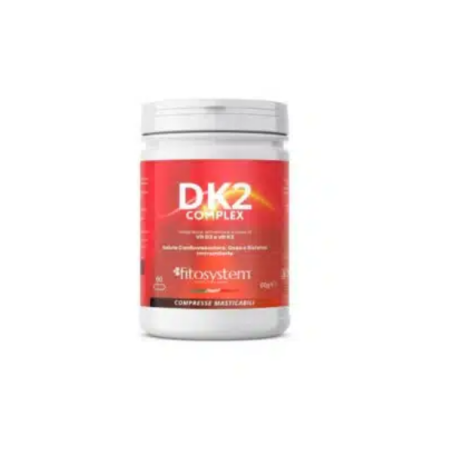 Dk2 Complex 60 Compresse Masticabili per il benessere delle ossa e del sistema immunitario Dk2 Complex 60 Compresse Masticabili per il benessere delle ossa e del sistema immunitario