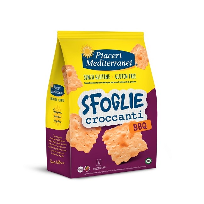 Eurospital Piaceri Mediterranei Sfoglie Croccanti Bbq 6 Monoporzioni 30 G Senza Glutine Senza Lattosio