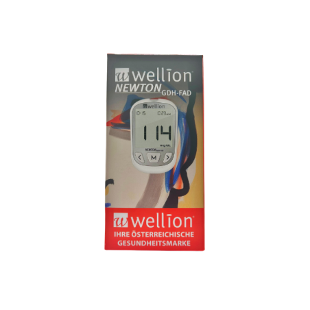 Kit completo Wellion Newton per misurazione glicemia con strumento penna strisce lancette