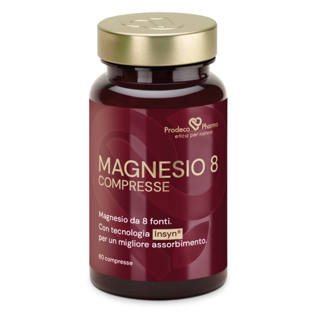 Integratore Magnesio 8 Prodeco Pharma per benessere muscolare e sistema nervoso 60 compresse Integratore Magnesio 8 Prodeco Pharma per benessere muscolare e sistema nervoso 60 compresse