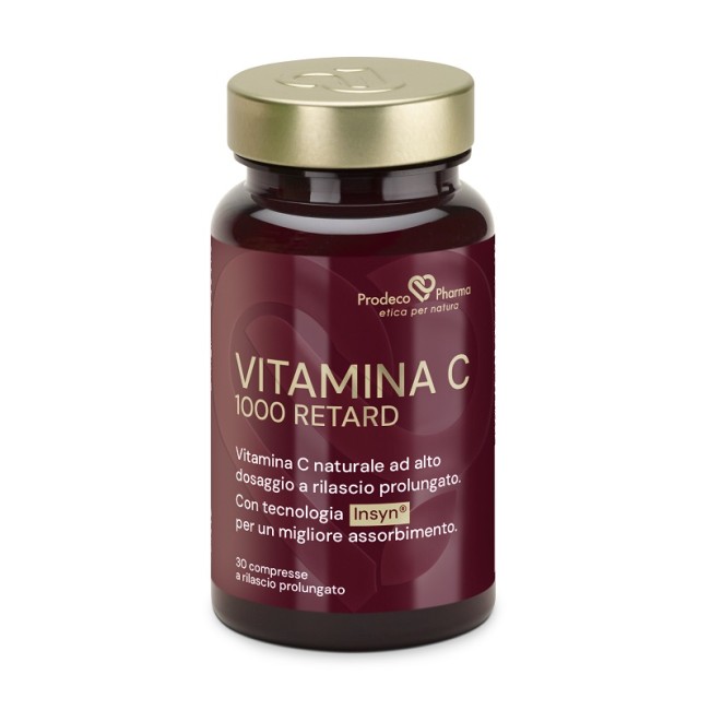 Vitamina C 1000 Retard per il supporto delle difese immunitarie quotidiane