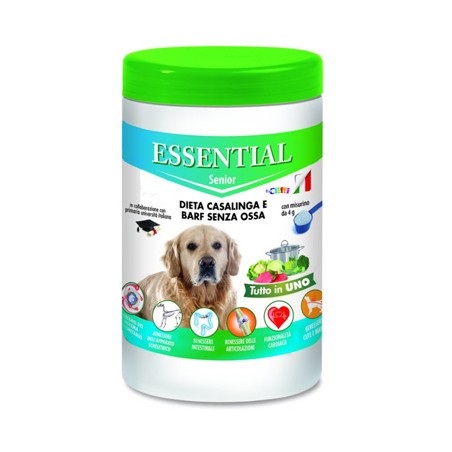 Chemi-vit Essential Cane Senior 650g integratore completo per cani anziani