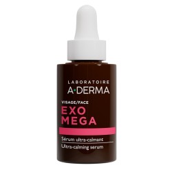 A-derma Exomega Siero Ultra-lenitivo per pelle sensibile e atopica 30ml formato viaggio