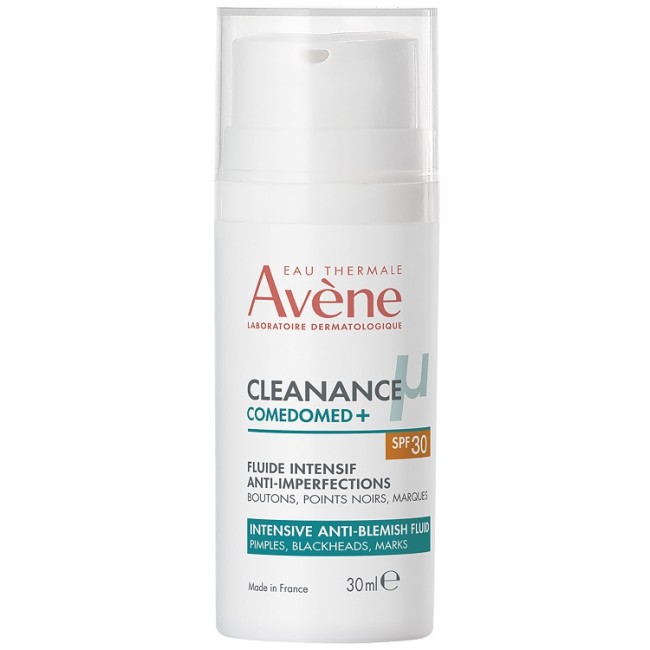 Avène Cleanance Comedomed fluido anti-imperfezioni SPF30 per pelle acneica e impura quotidiana Avène Cleanance Comedomed fluido anti-imperfezioni SPF30 per pelle acneica e impura quotidiana