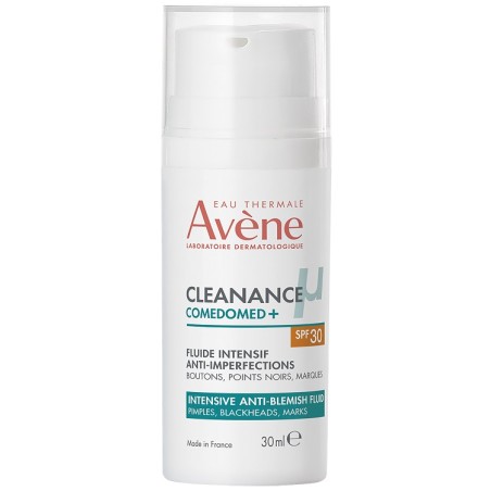 Avène Cleanance Comedomed fluido anti-imperfezioni SPF30 per pelle acneica e impura quotidiana Avène Cleanance Comedomed fluido anti-imperfezioni SPF30 per pelle acneica e impura quotidiana