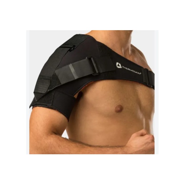 Supporto spalla regolabile Farmacare Thermoskin taglia unica per stabilizzazione articolare